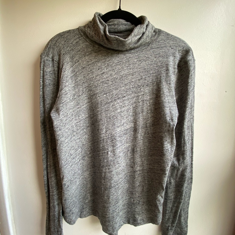 Madewell Gray Long Sleeved Turtleneck Size: XS